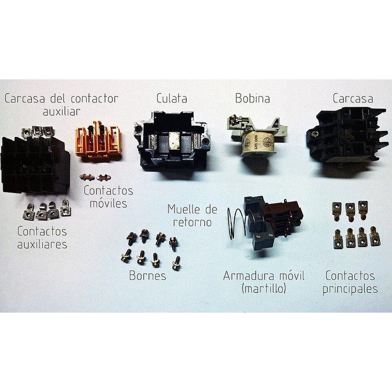 Contactor modular 63A 4ND 230V Hager ESC463
