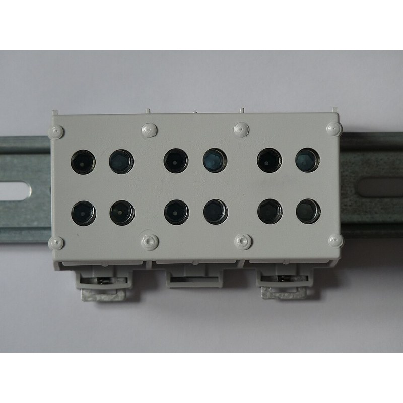 Priza pe sina DIN 2P+E 16A 250V ETI 002414020