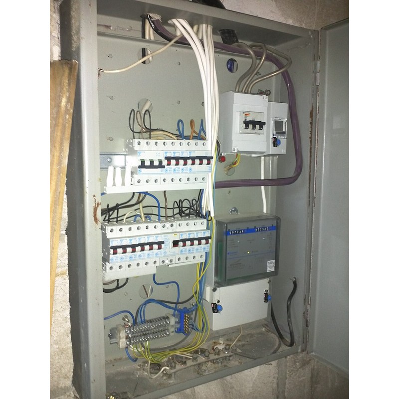 Tablou sigurante din plastic montaj aparent IP65 1 rand (18 module) - PHS 18T - Noark 113263